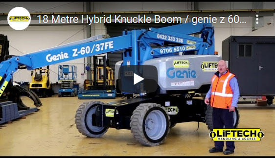 18 Metre Hybrid Knuckle Boom Video