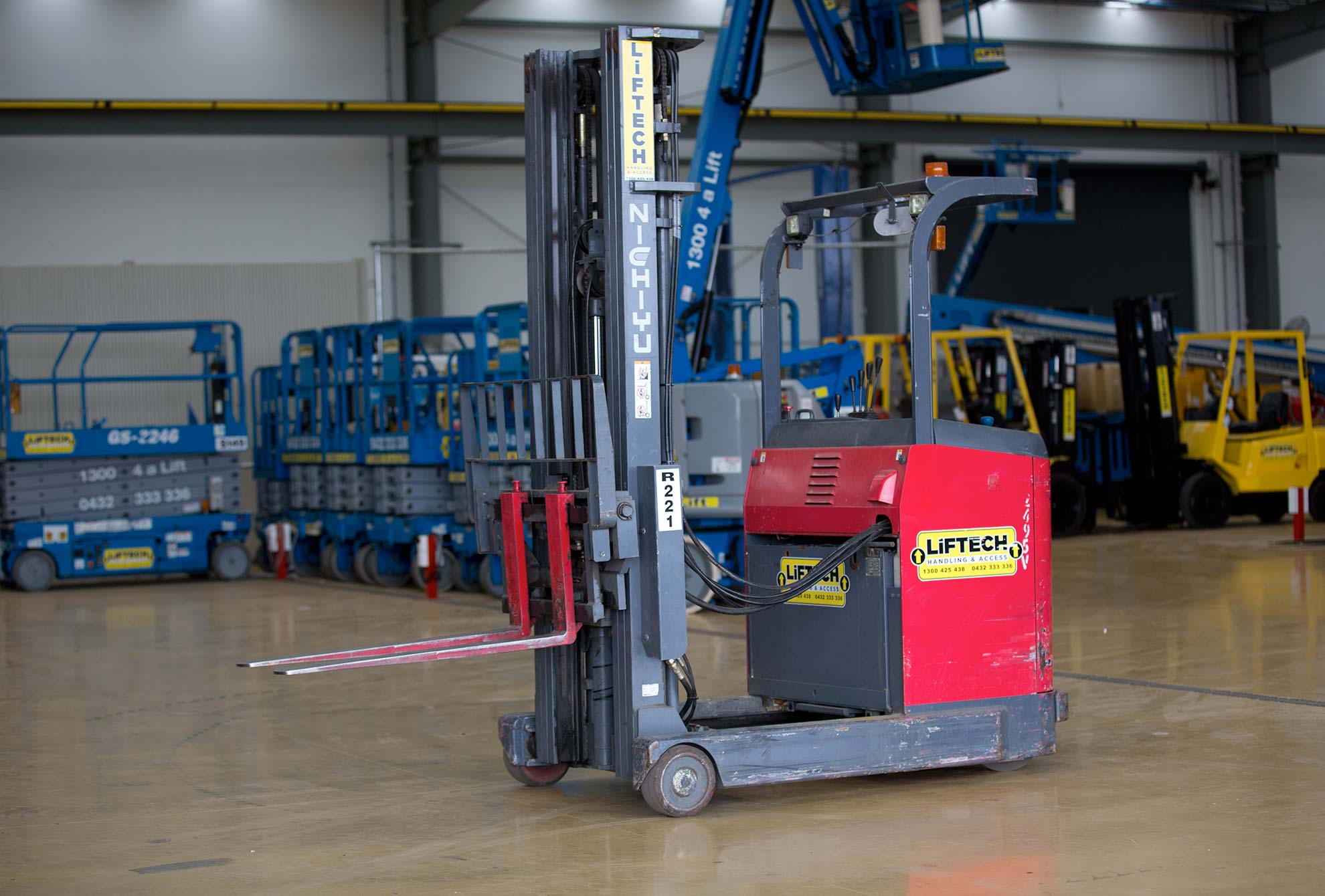 Battery Electric 1.2 forklift hire