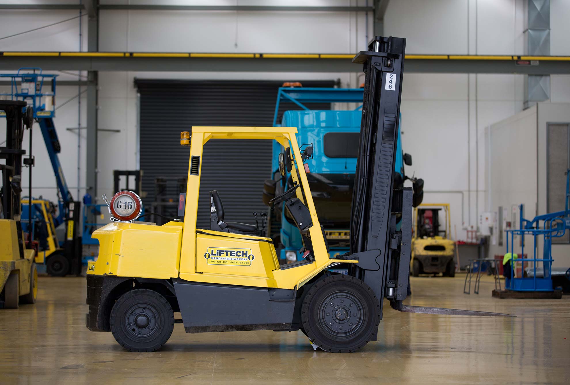 Hire 4 Tonne LPG Forklift from Liftech