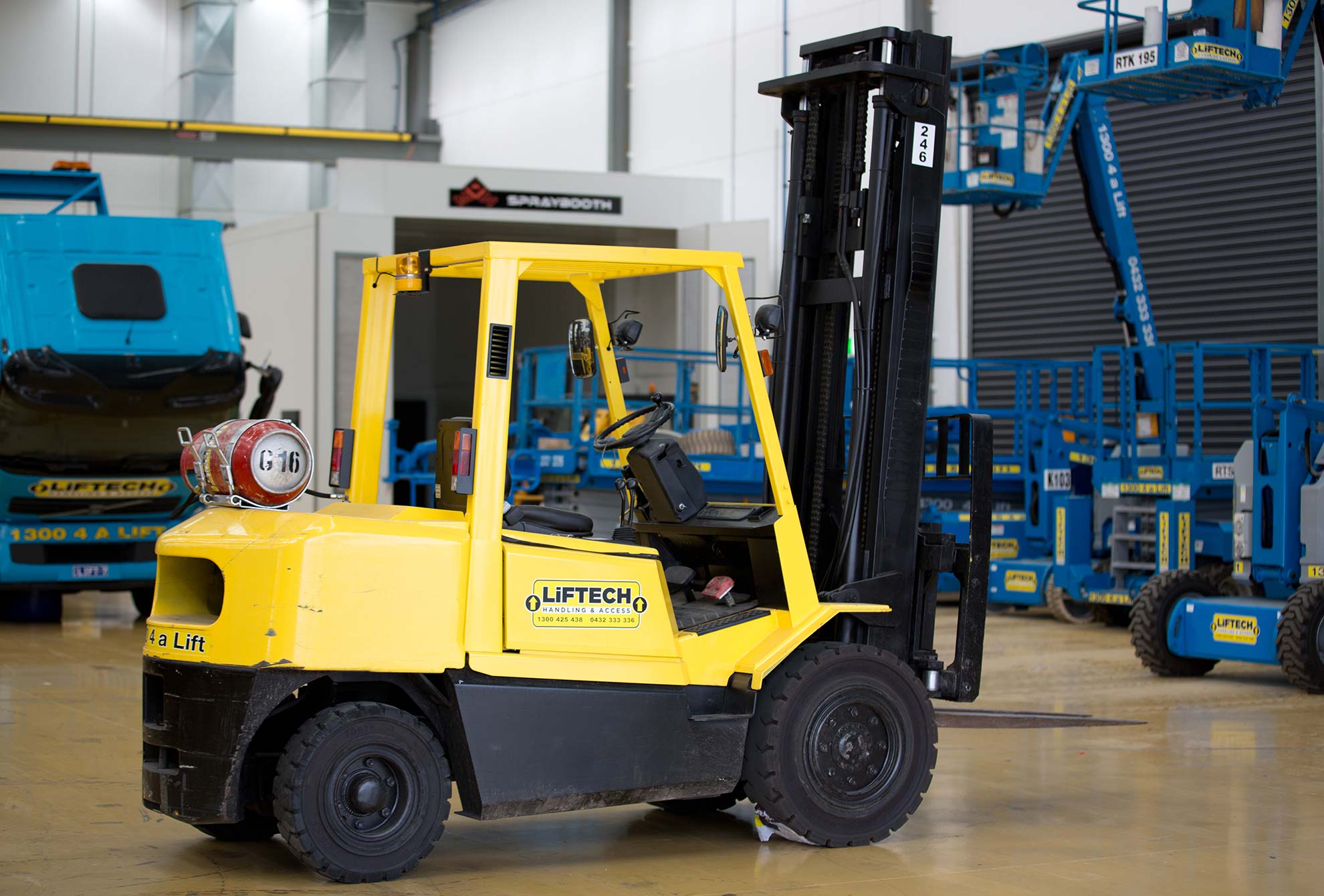 4 Tonne LPG Forklift Rental in Melbourne