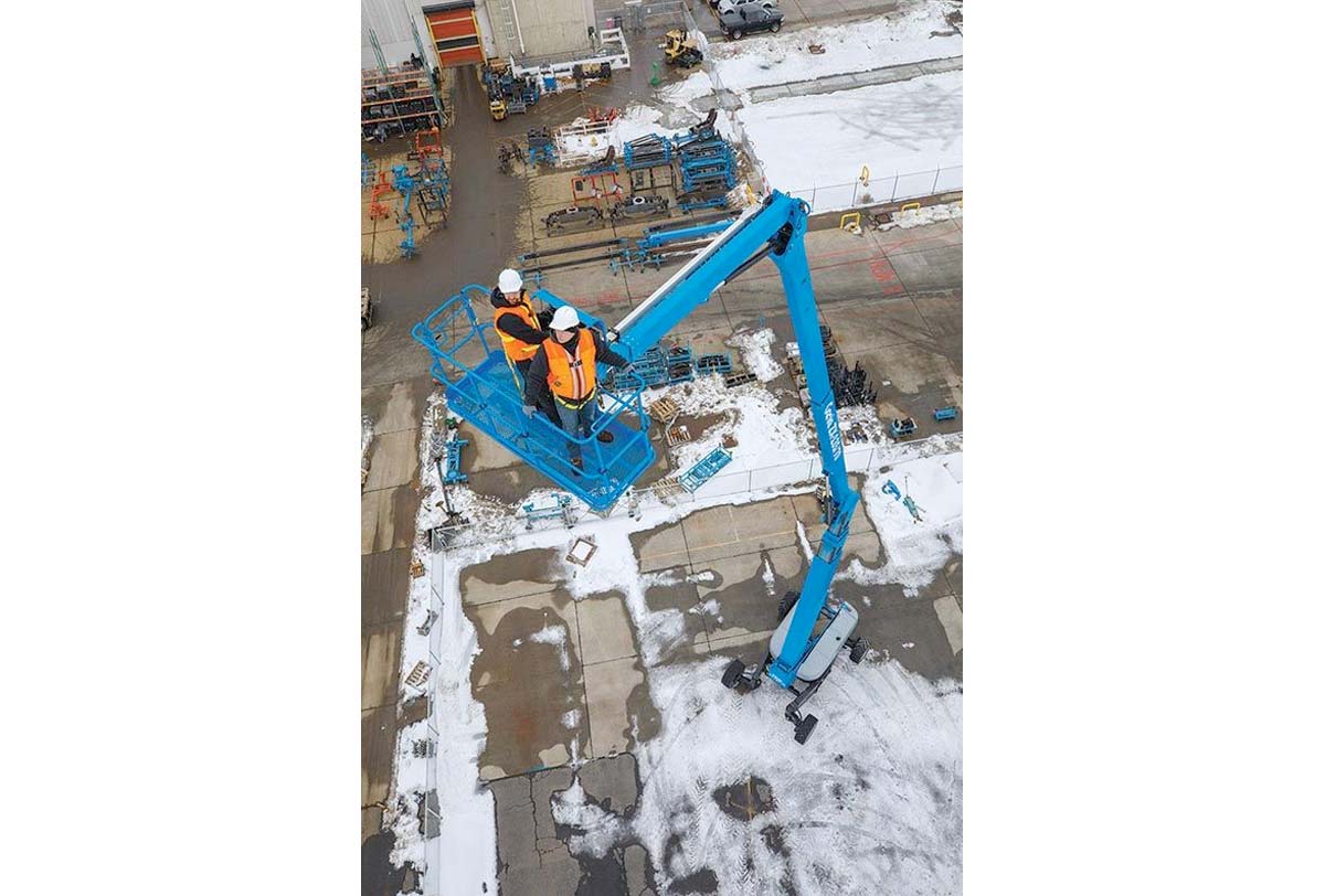 41m RT Knuckle Boom Lift for Hire melbourne