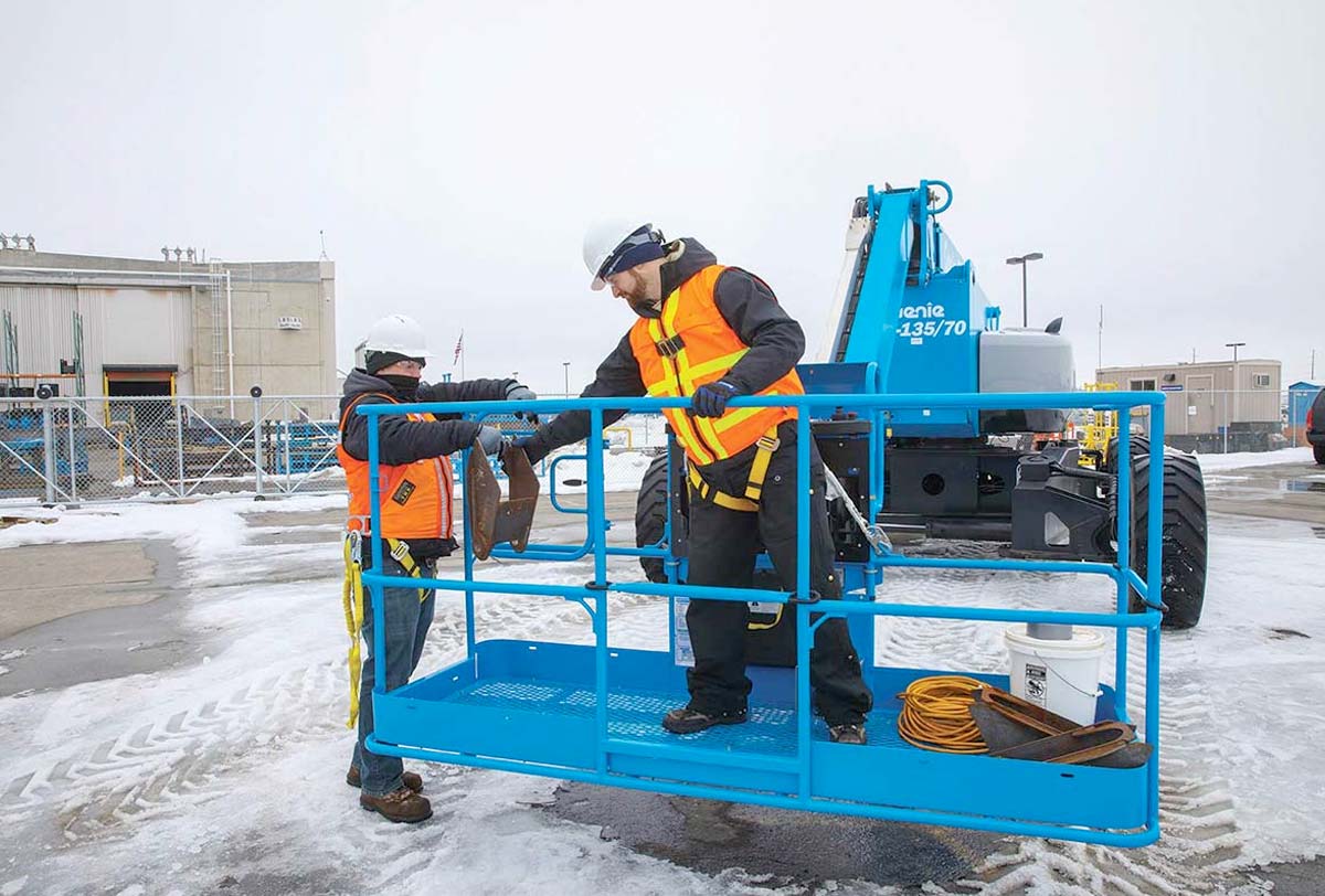 41m RT Knuckle Boom Lift for Rental