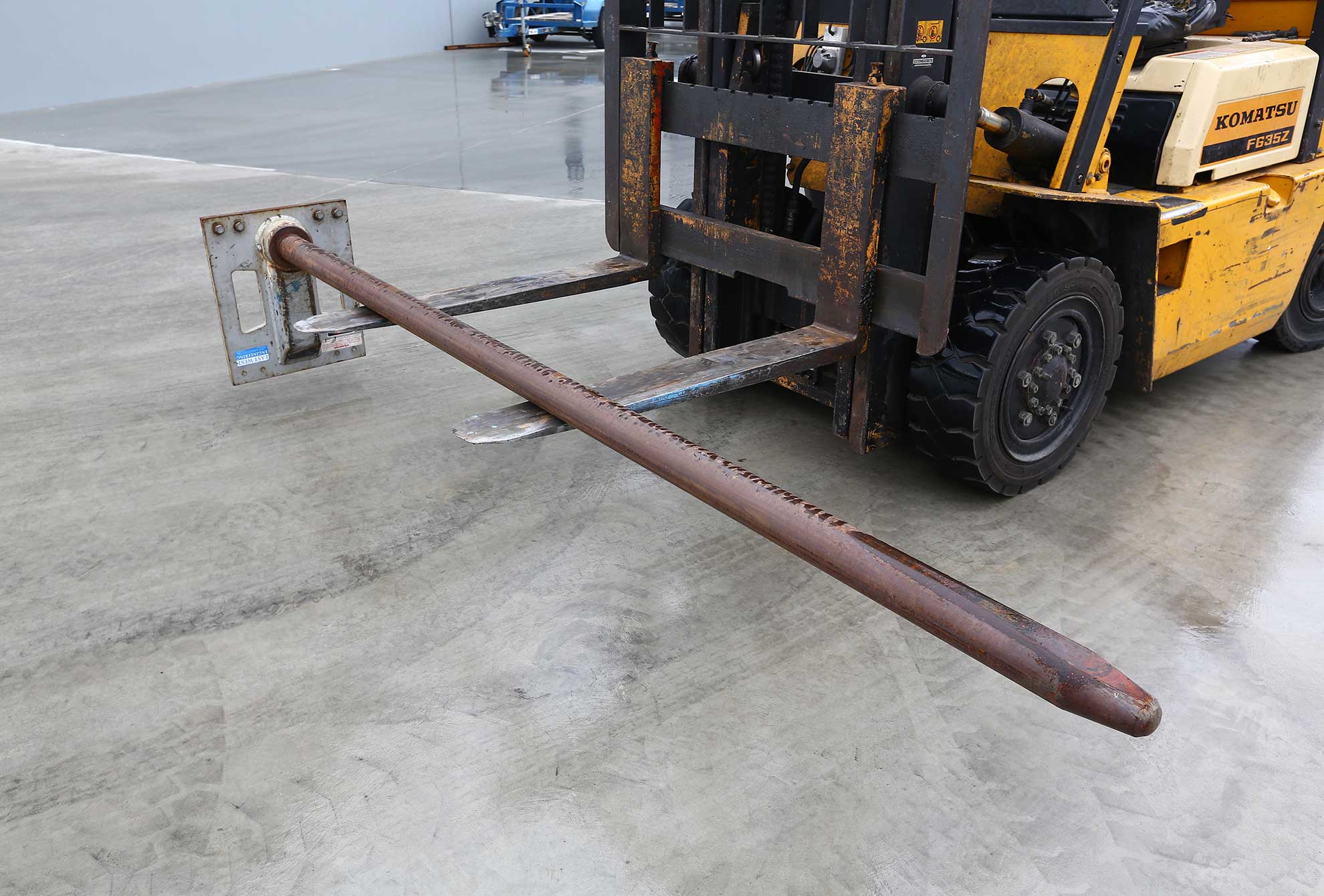 Carpet pole 2.5 ton