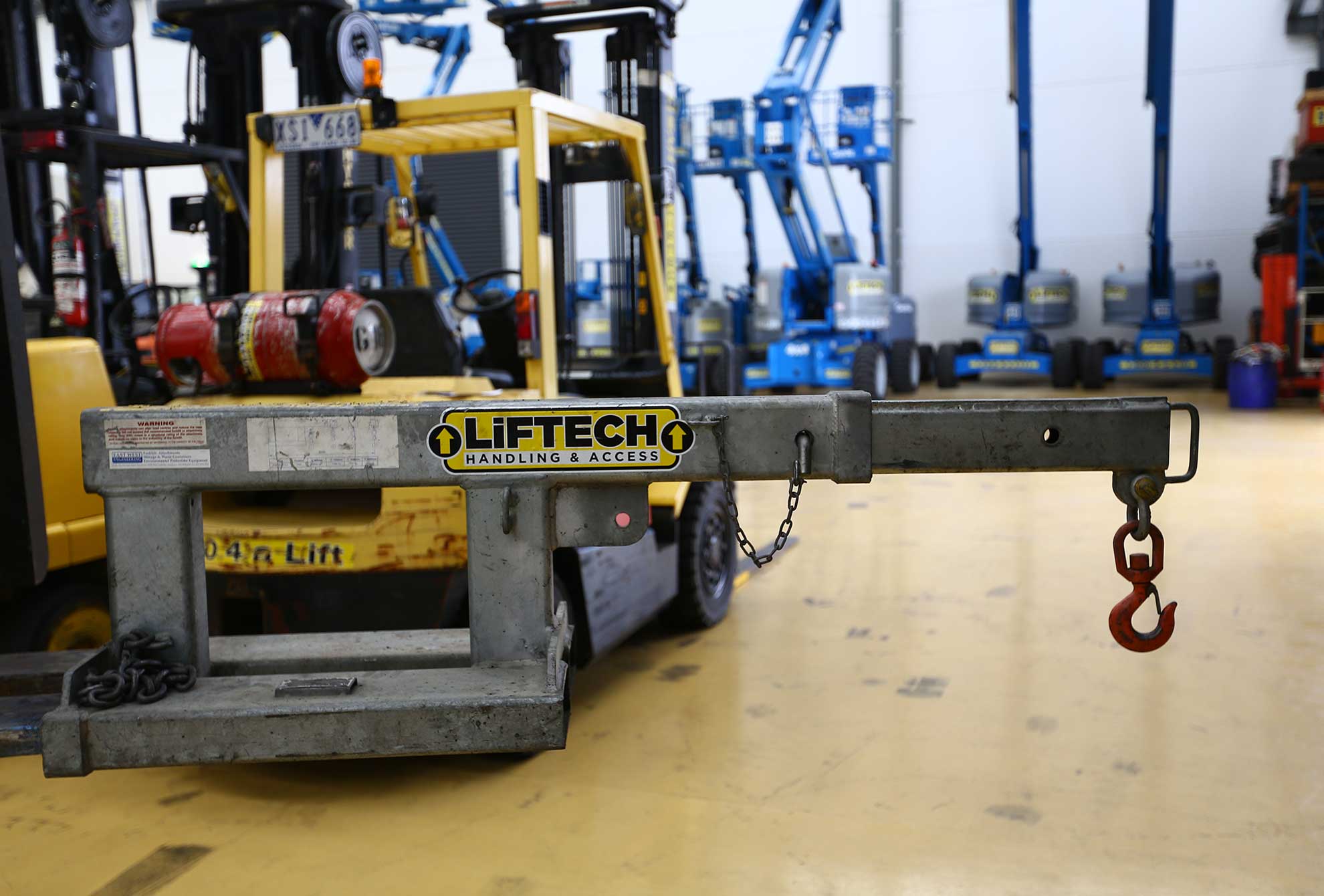 2 5 Tonne Forklift Crane Jib Liftech