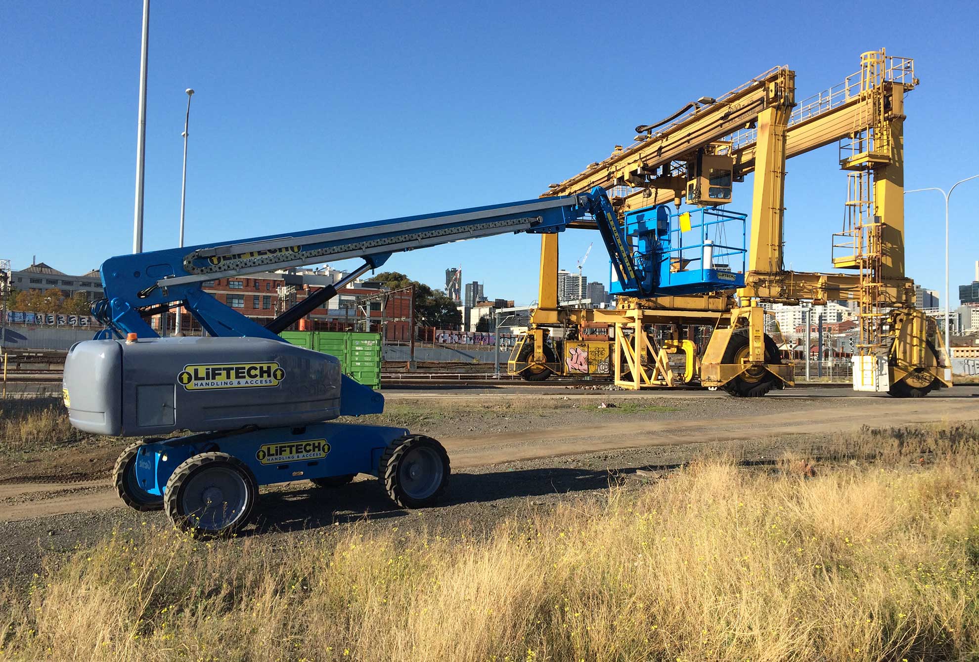 20m RT Straight Boom Lift for Rental Melbourne