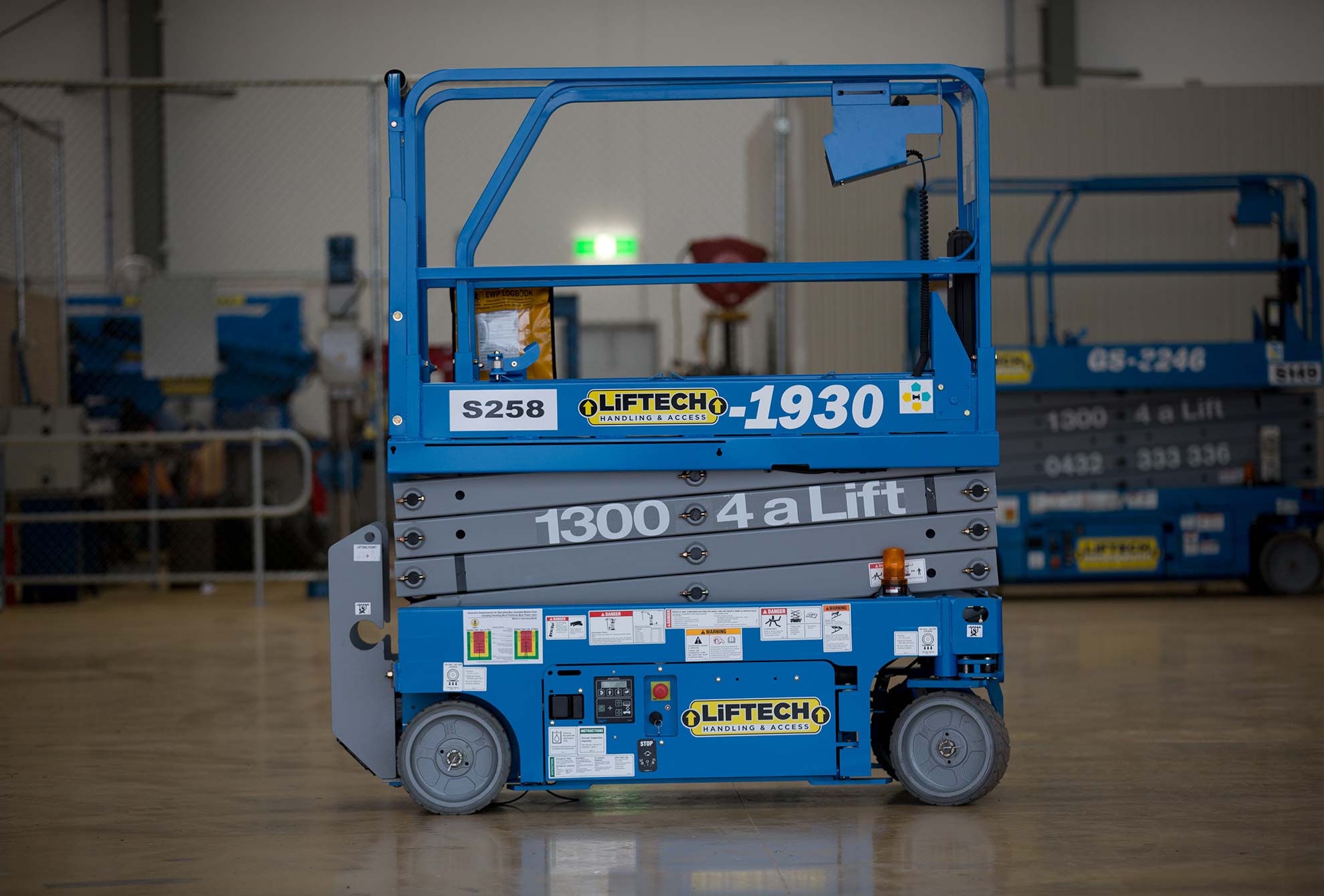 operating a scissor lift