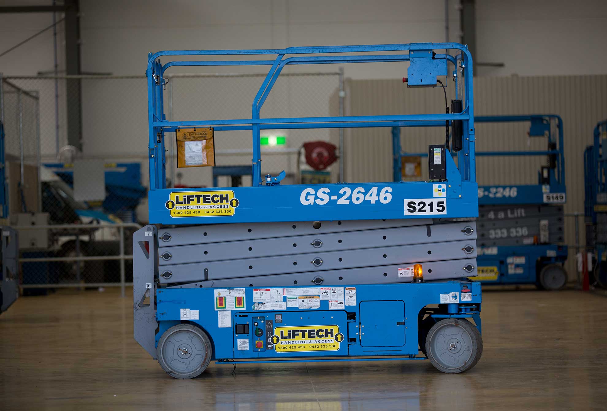 8 Metre Standard Scissor Lift Rental Liftech