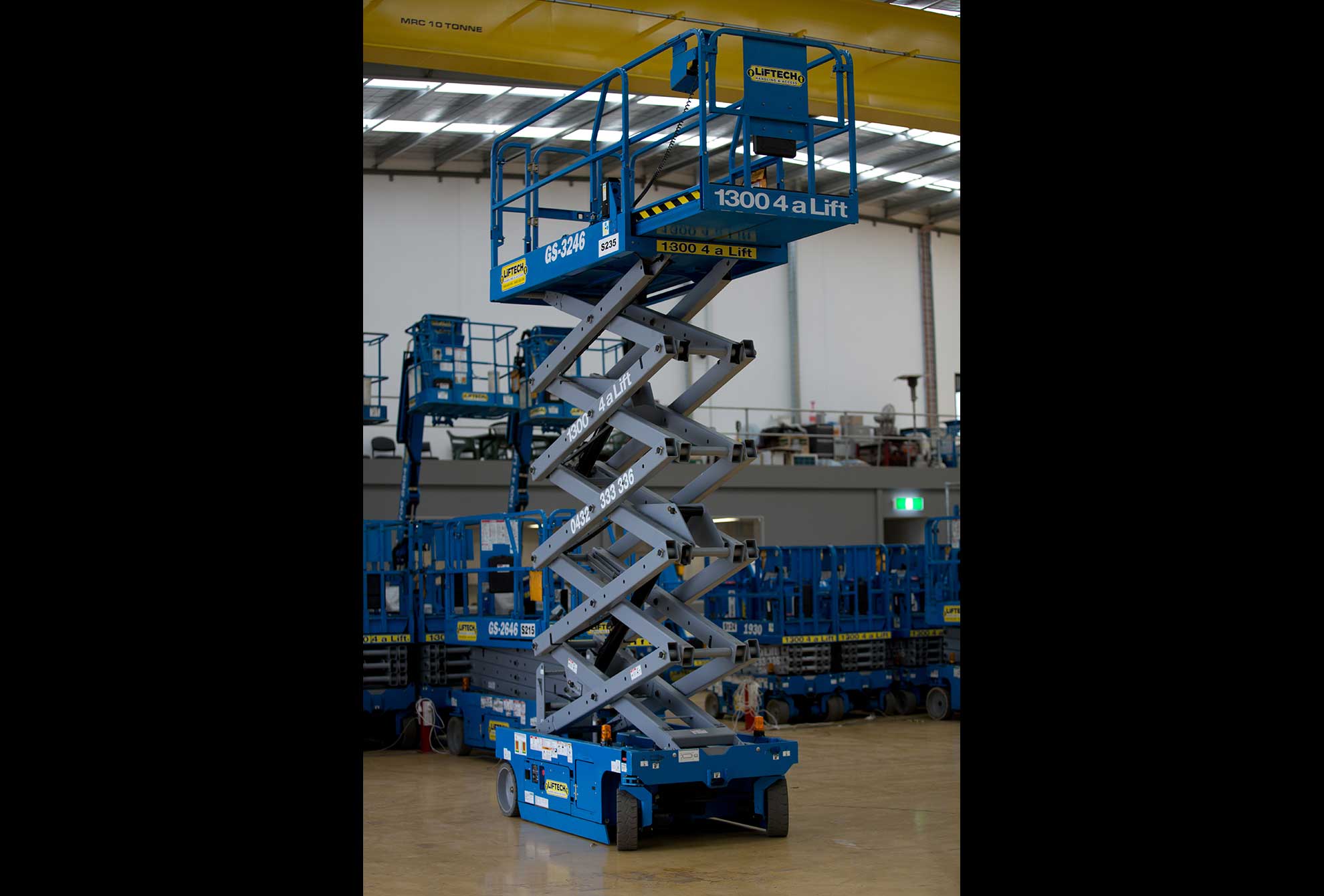 10 Metre Standard Scissor Lift Rental Service