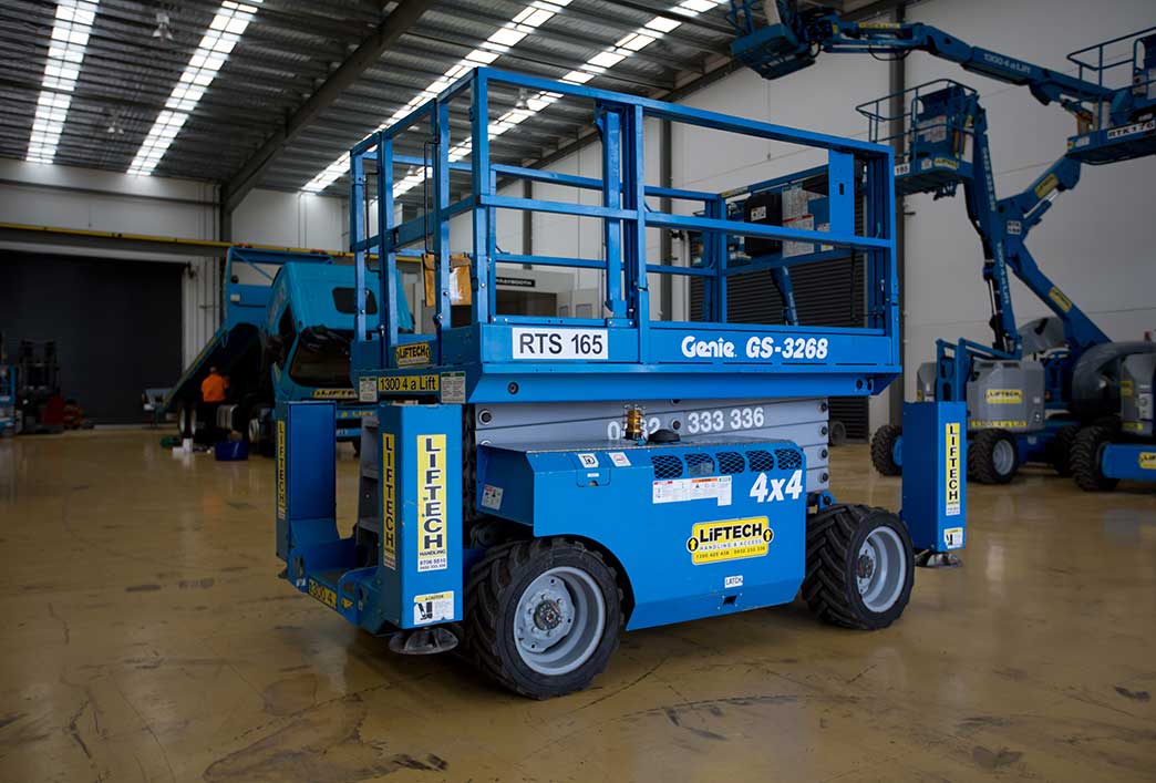 10 Metre Rough Terrain Scissor Lift