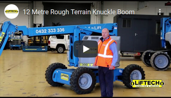 12 Metre Rough Terrain Knuckle Boom Video